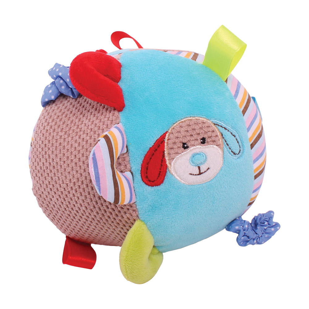 Bigjigs Toys Soft Plush Cheeky Monkey Key Rattle Teether Newborn Sensory Baby