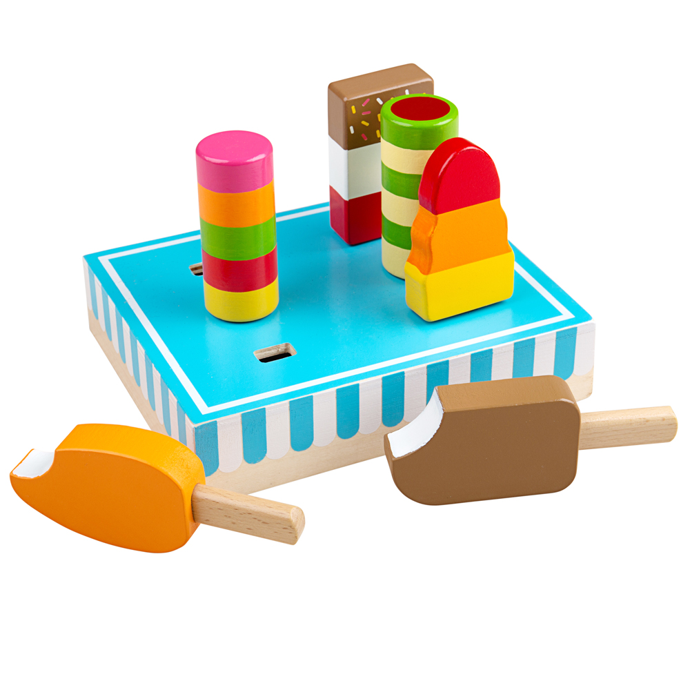 Bigjigs Toys Wooden Ice Lollies Pretend Play Food Roleplay Kitchen Accessories 691621720592 eBay