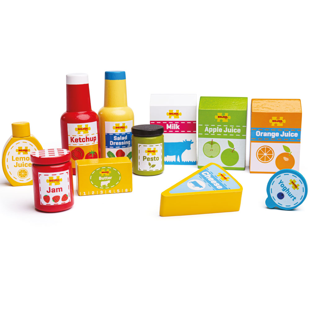 pretend play groceries