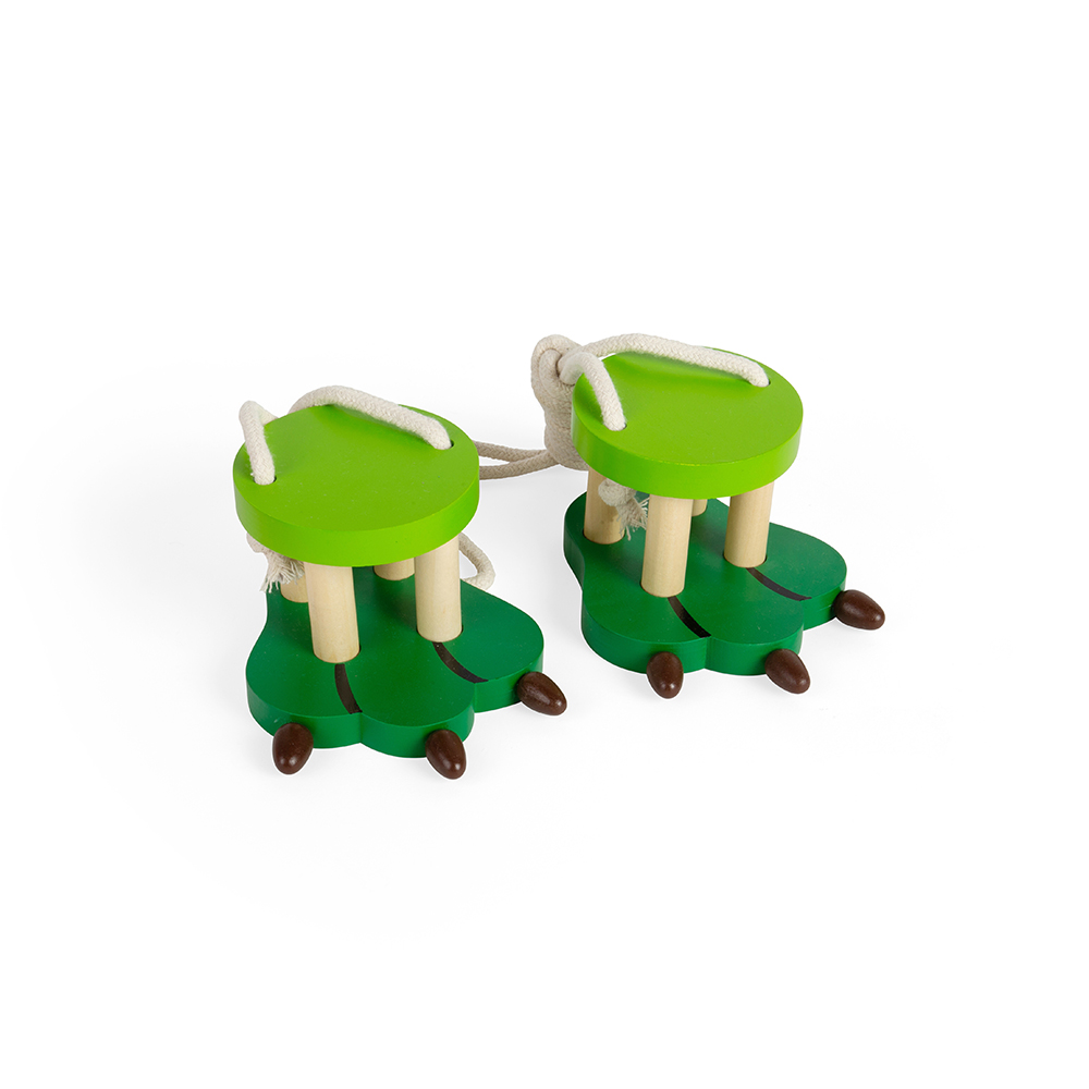 wooden crocodile walker