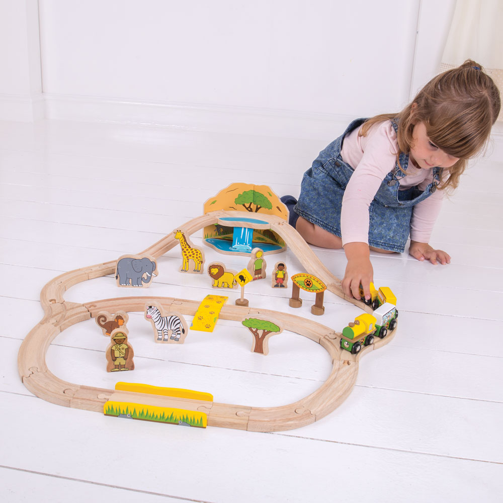 bigjigs train table with drawers
