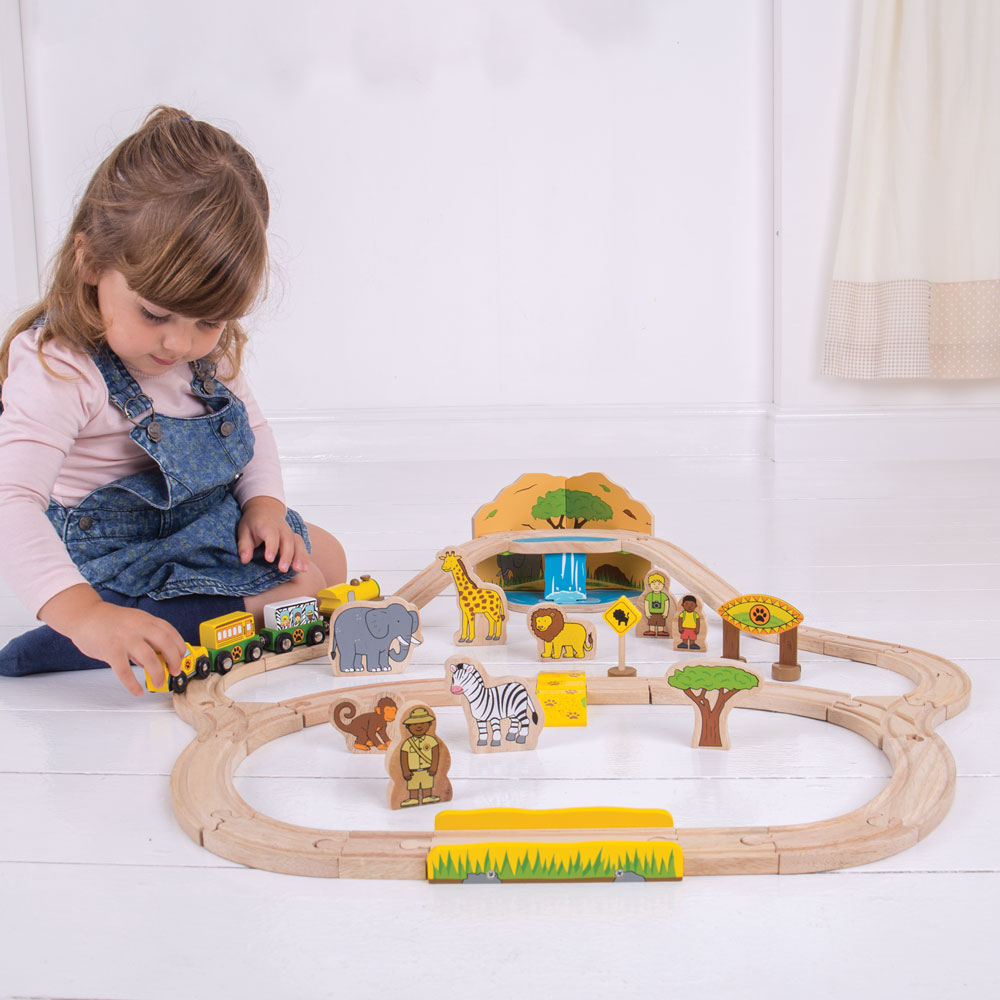 bigjigs train table with drawers
