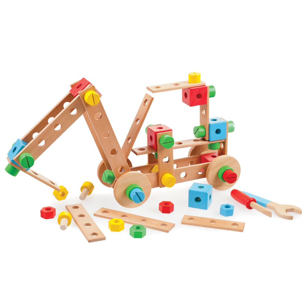 wooden construction set